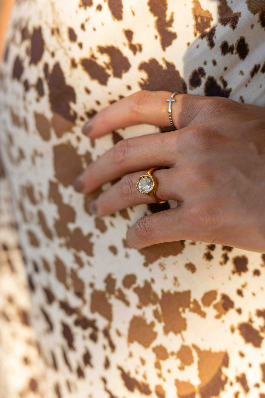 Gem State Ring- Gold