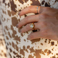Gem State Ring- Gold