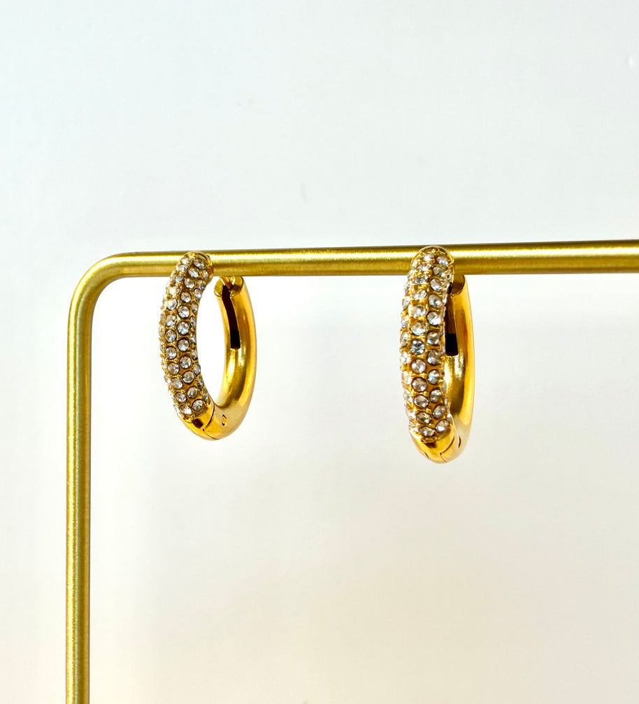 Golden Sol Hoops