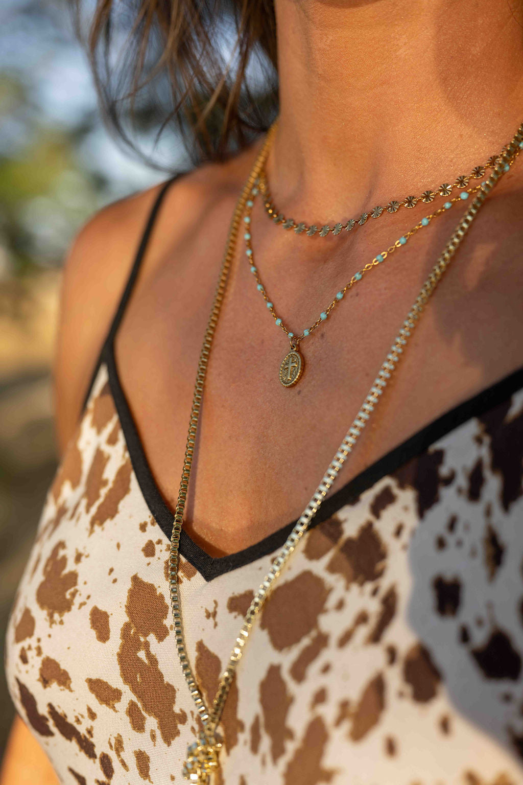 Stargazing Necklace- Gold