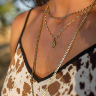 Stargazing Necklace- Gold