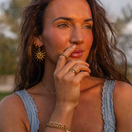 Bare Sol Sun Earrings