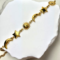 My sun, my moon, and all my stars Bracelet