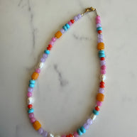 Summer Girl Beaded Necklace