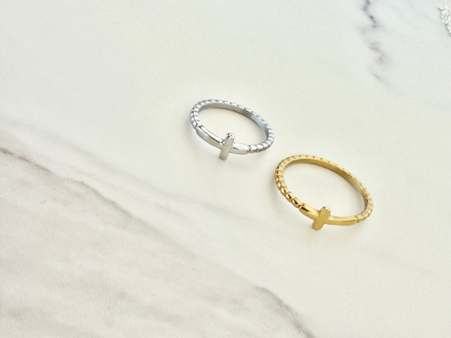 Jesus was a Cowboy Ring- Gold