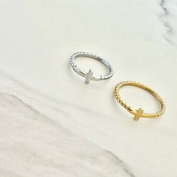 Jesus was a Cowboy Ring- Gold