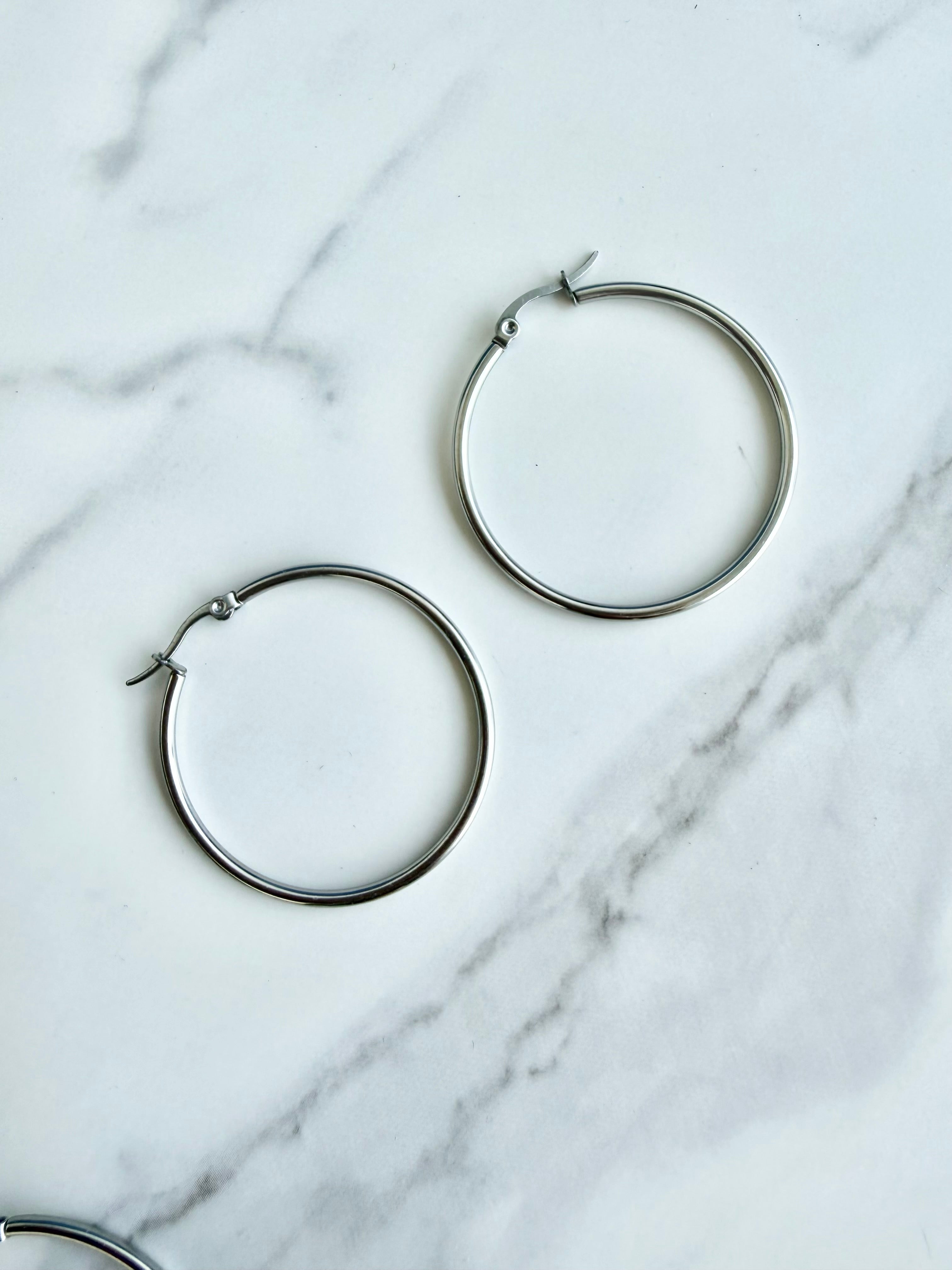 Lil’ Sis Hoop- Silver