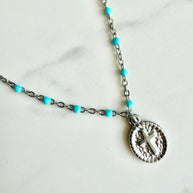 Western Revival Necklace- Silver
