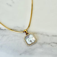 Horse Girl Necklace- Gold