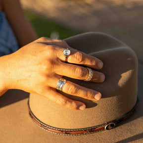 Gem State Ring- Silver