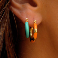 Sunbeam Hoop Earring
