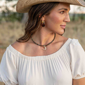Under the Neon Moon Beaded Necklace