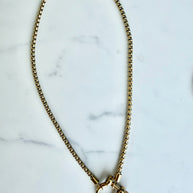 Show Pony Necklace- Gold
