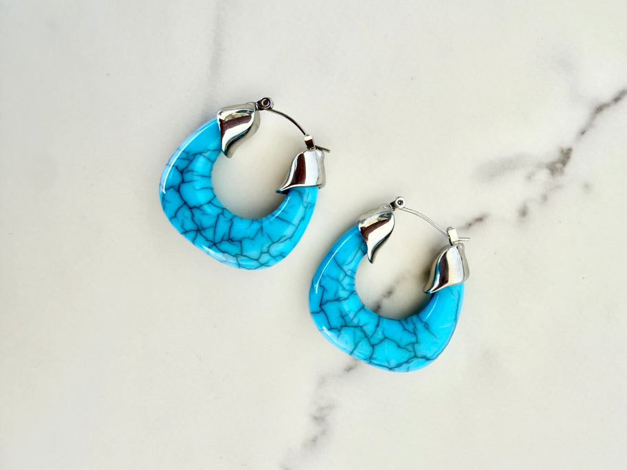 Hightail Turquoise Hoop