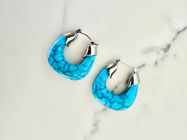 Hightail Turquoise Hoop