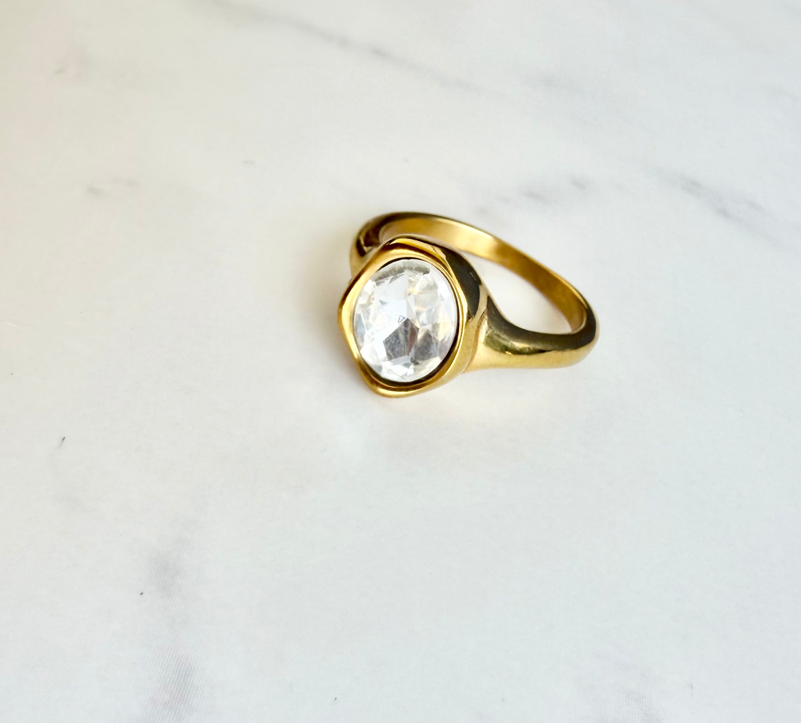 Gem State Ring- Gold