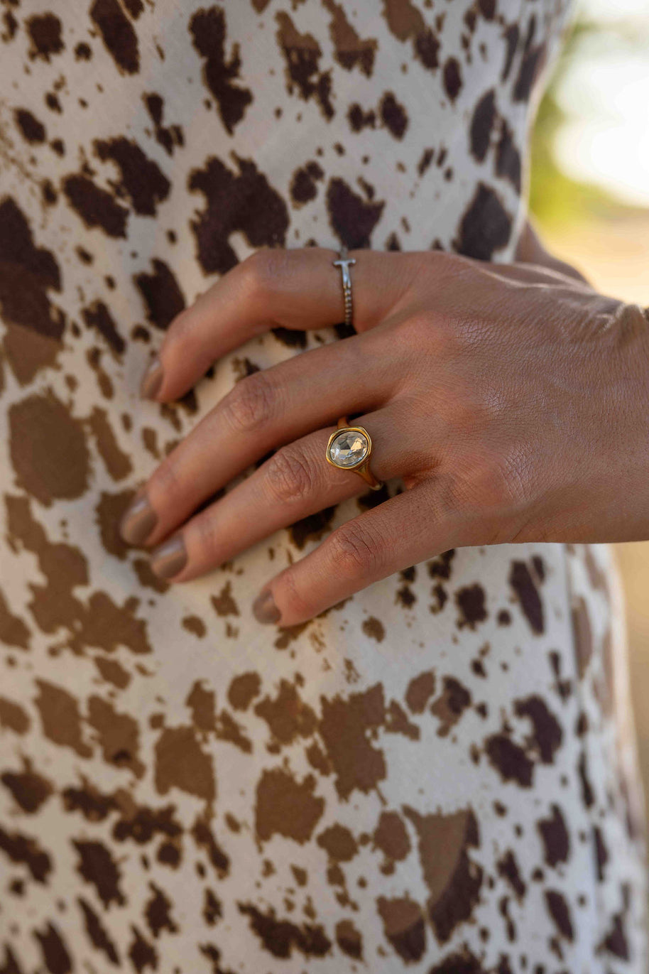 Gem State Ring- Gold