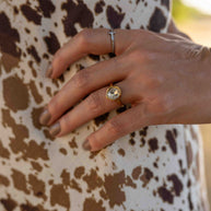 Gem State Ring- Gold
