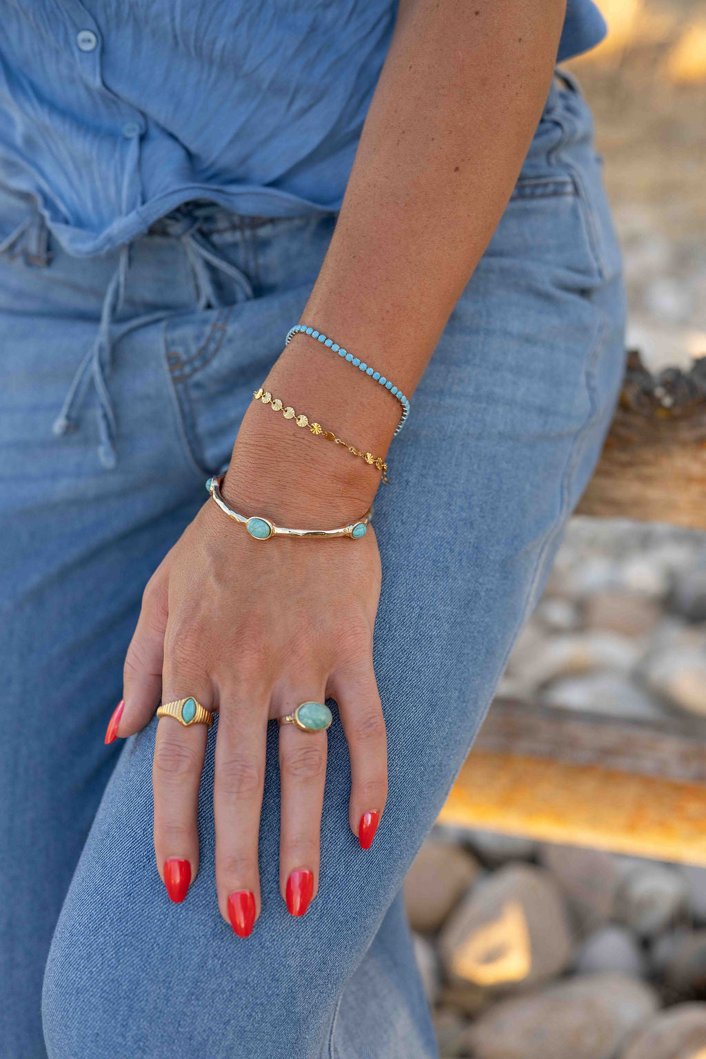 Stargazing Bracelet- Gold