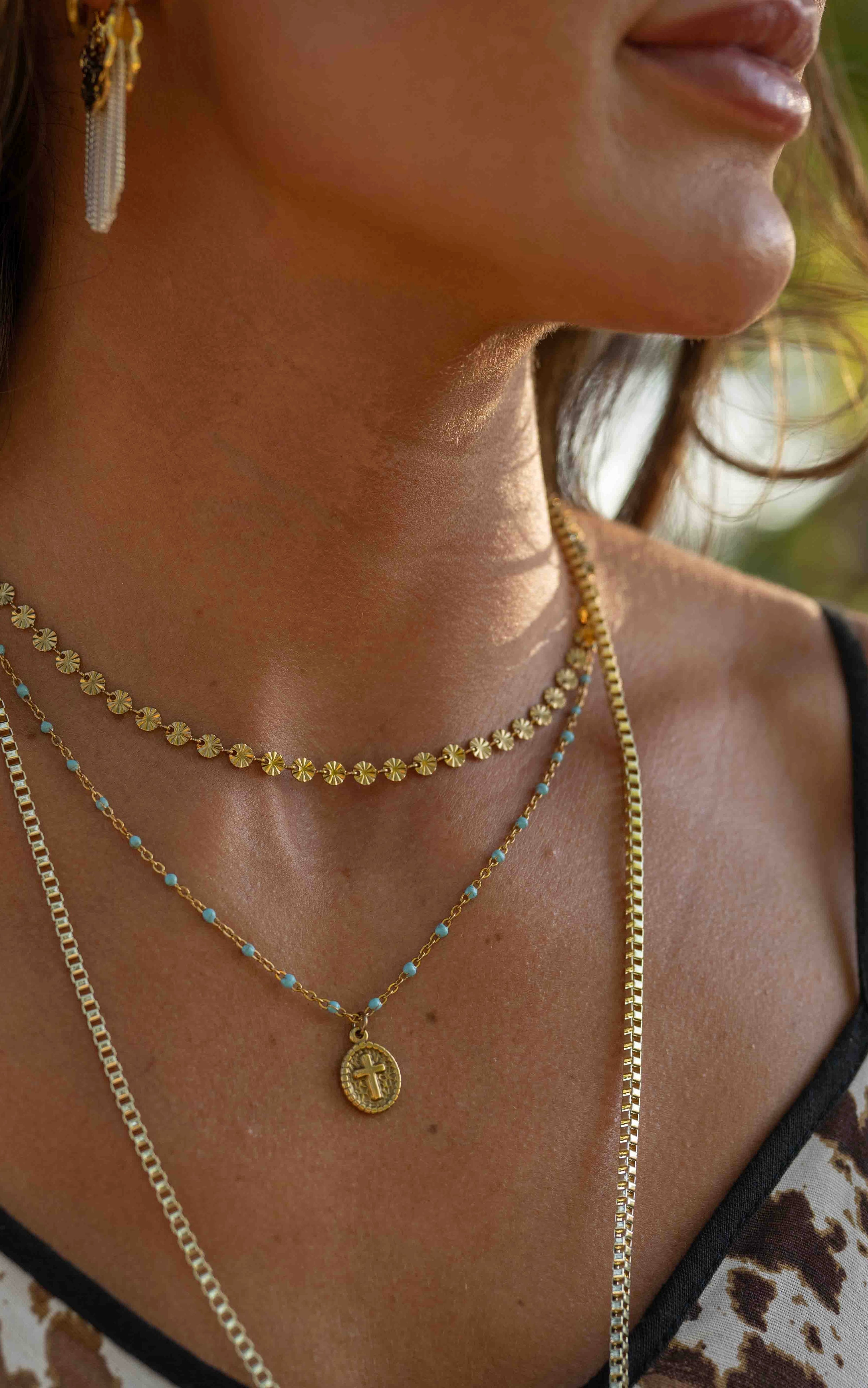 Western Revival Necklace- Gold