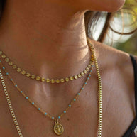 Western Revival Necklace- Gold