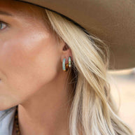 Desert Sky Hoop- Gold