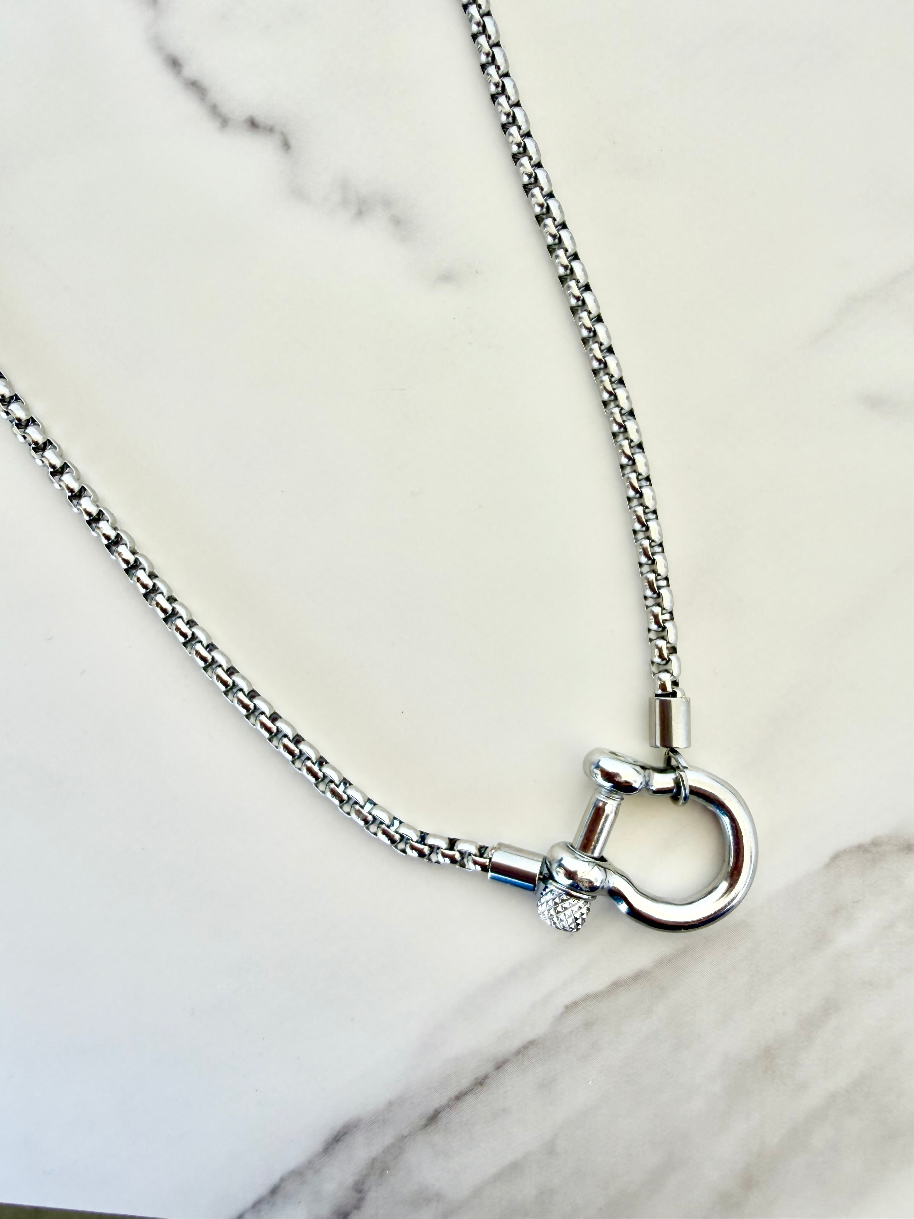Show Pony Necklace- Silver