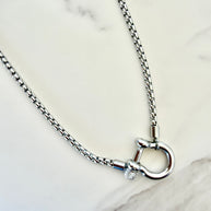 Show Pony Necklace- Silver