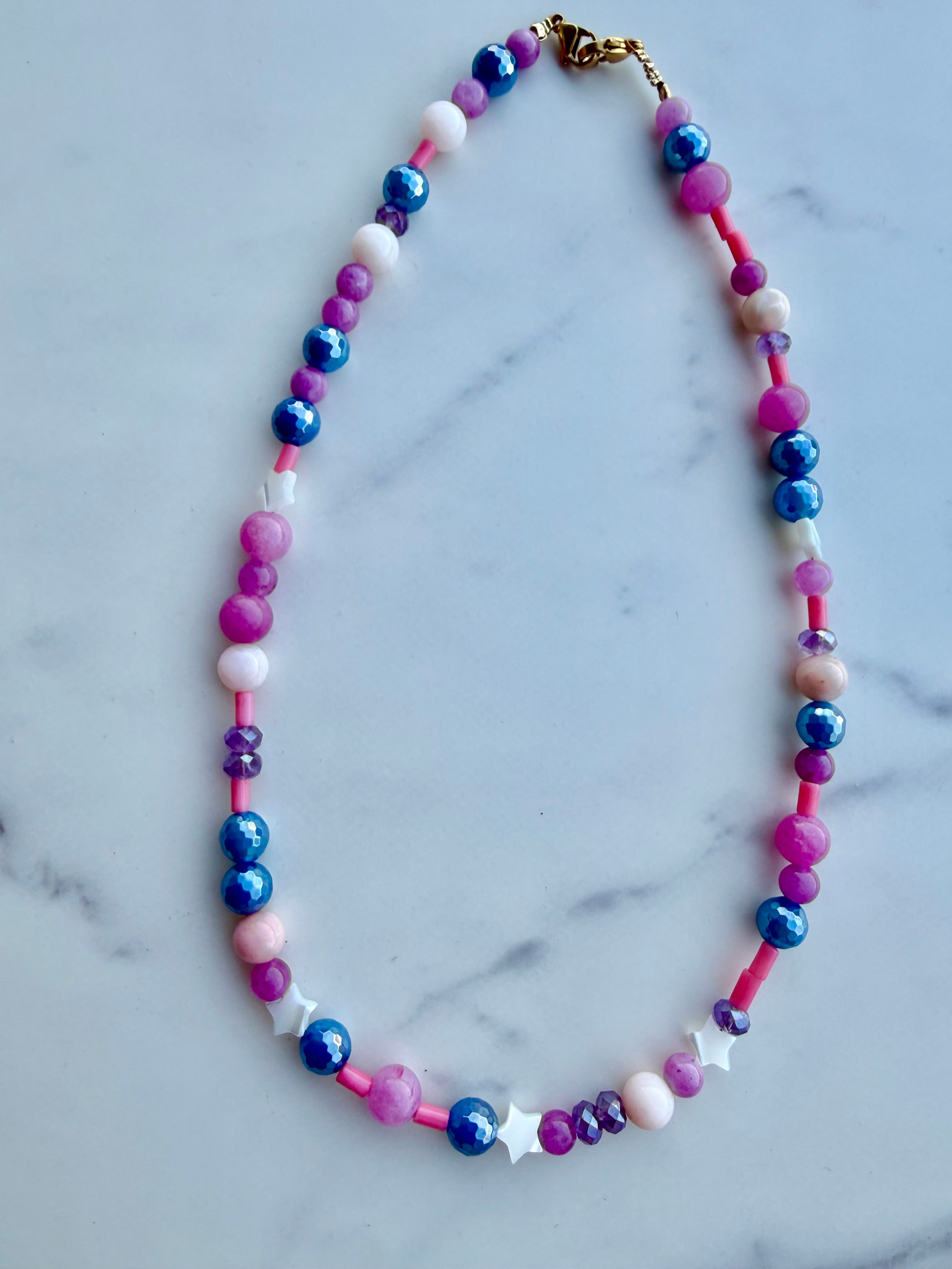 Birthday Girl Beaded Necklace