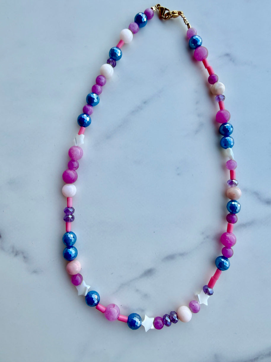 Birthday Girl Beaded Necklace