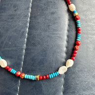 American Sol Beaded Necklace