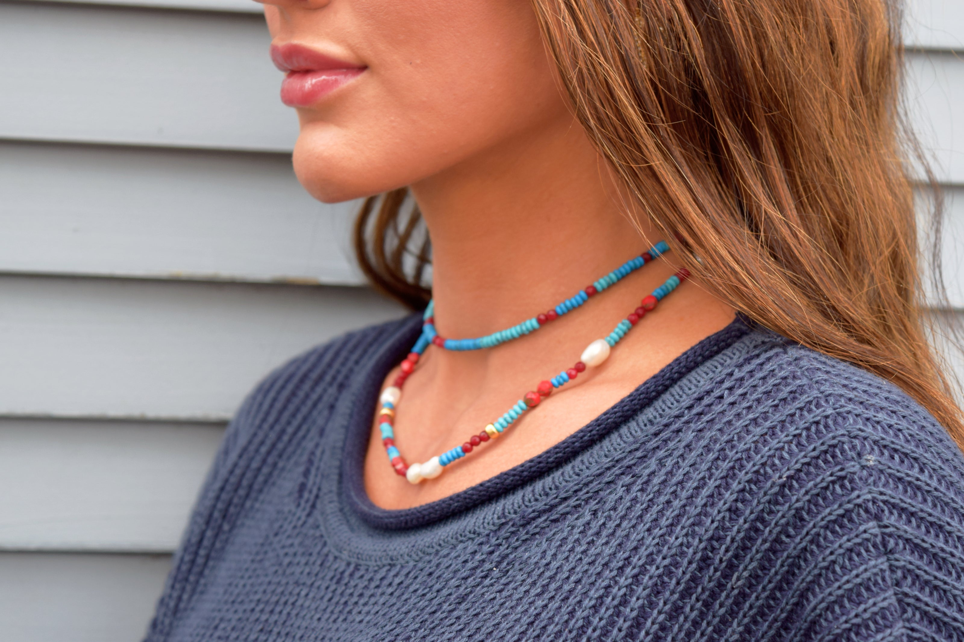 American Sol Beaded Choker