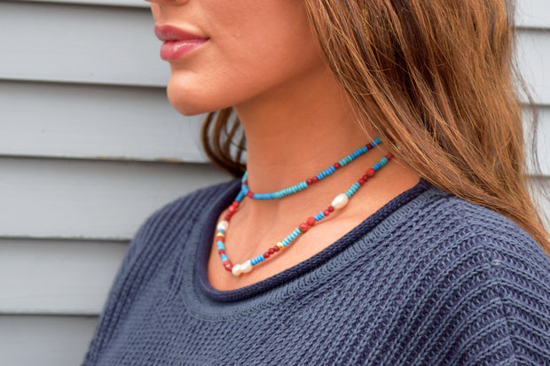 American Sol Beaded Choker