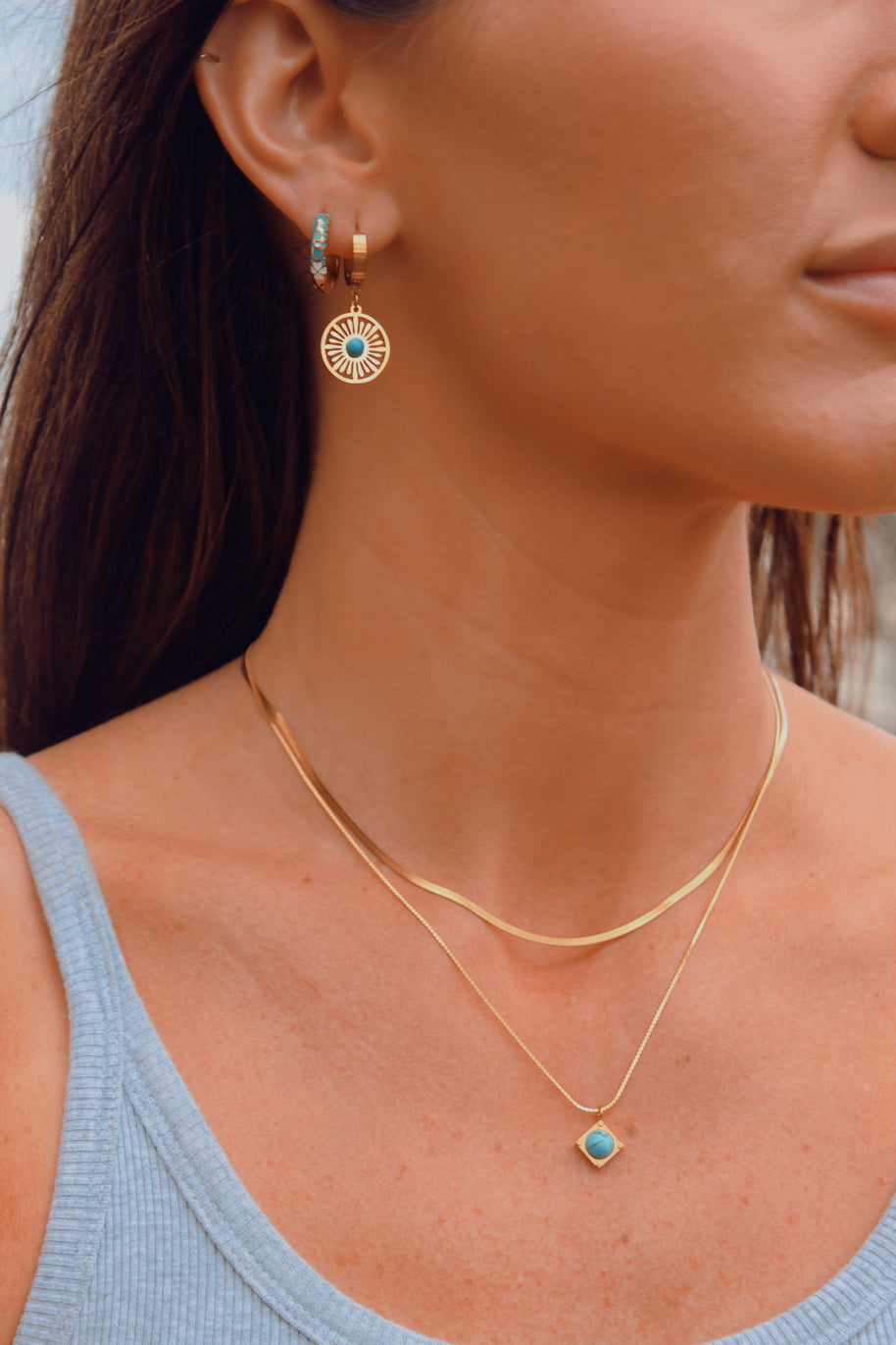 Southwestern Sun Necklace