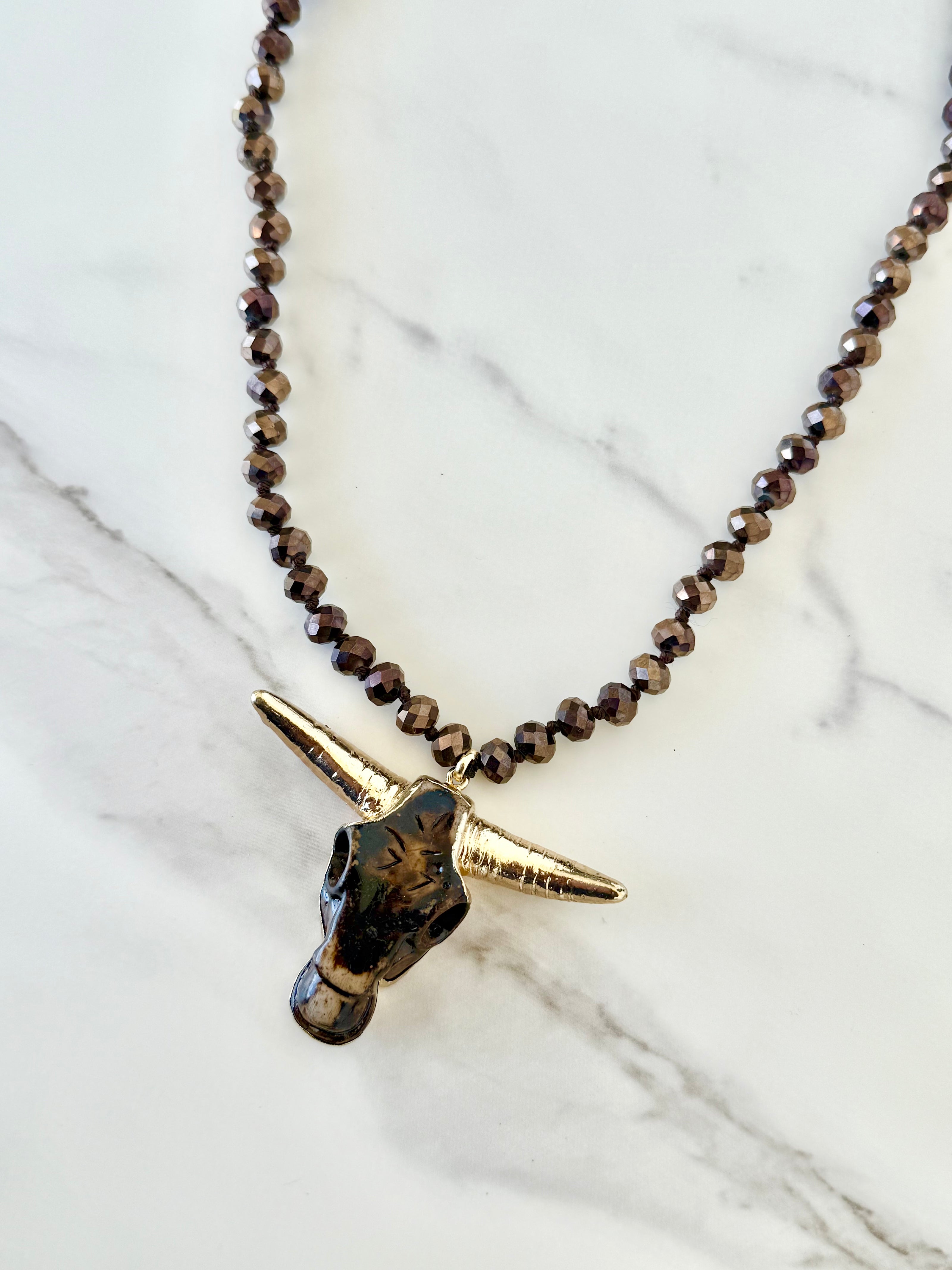 All Cattle, No Hat Necklace