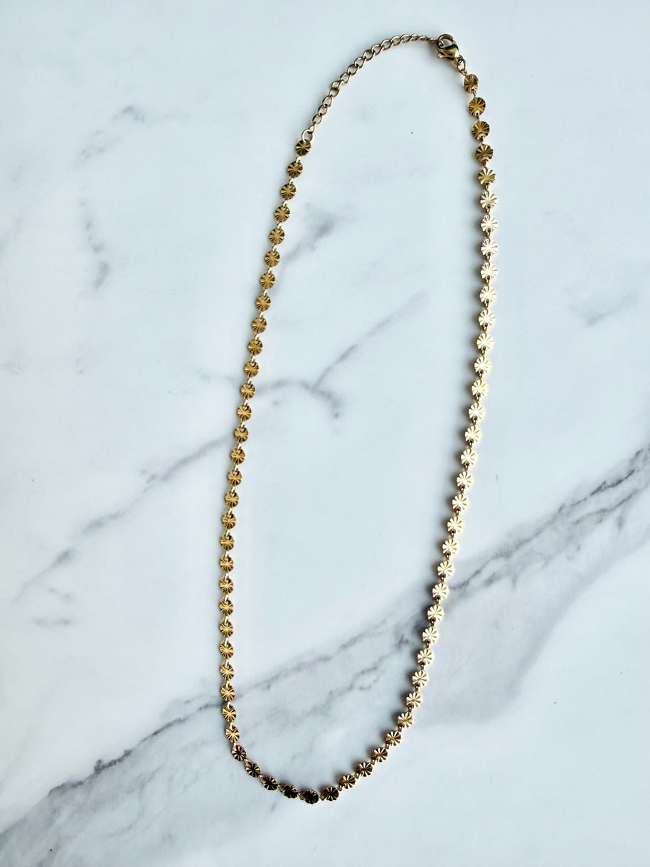 Stargazing Necklace- Gold