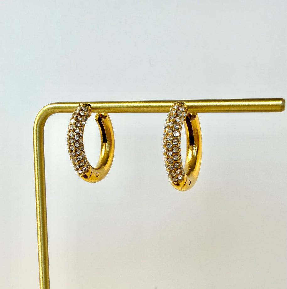 Golden Sol Hoops
