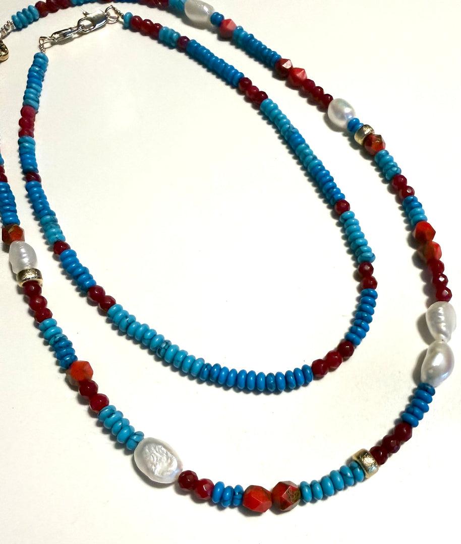 American Sol Beaded Necklace