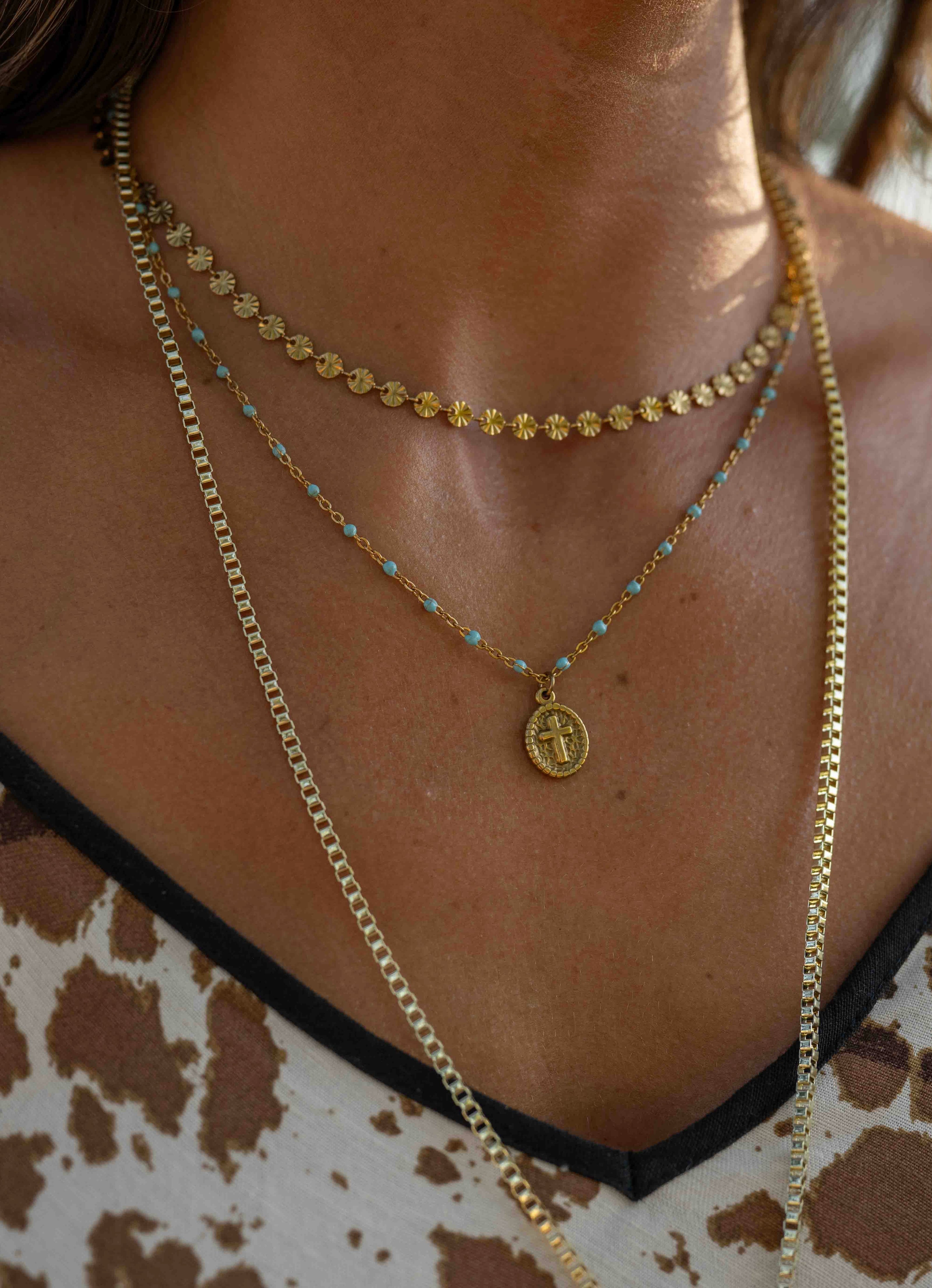 Western Revival Necklace- Gold