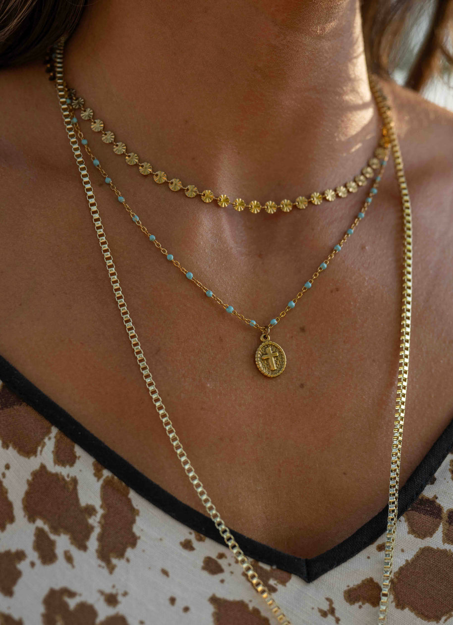 Western Revival Necklace- Gold