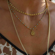 Western Revival Necklace- Gold