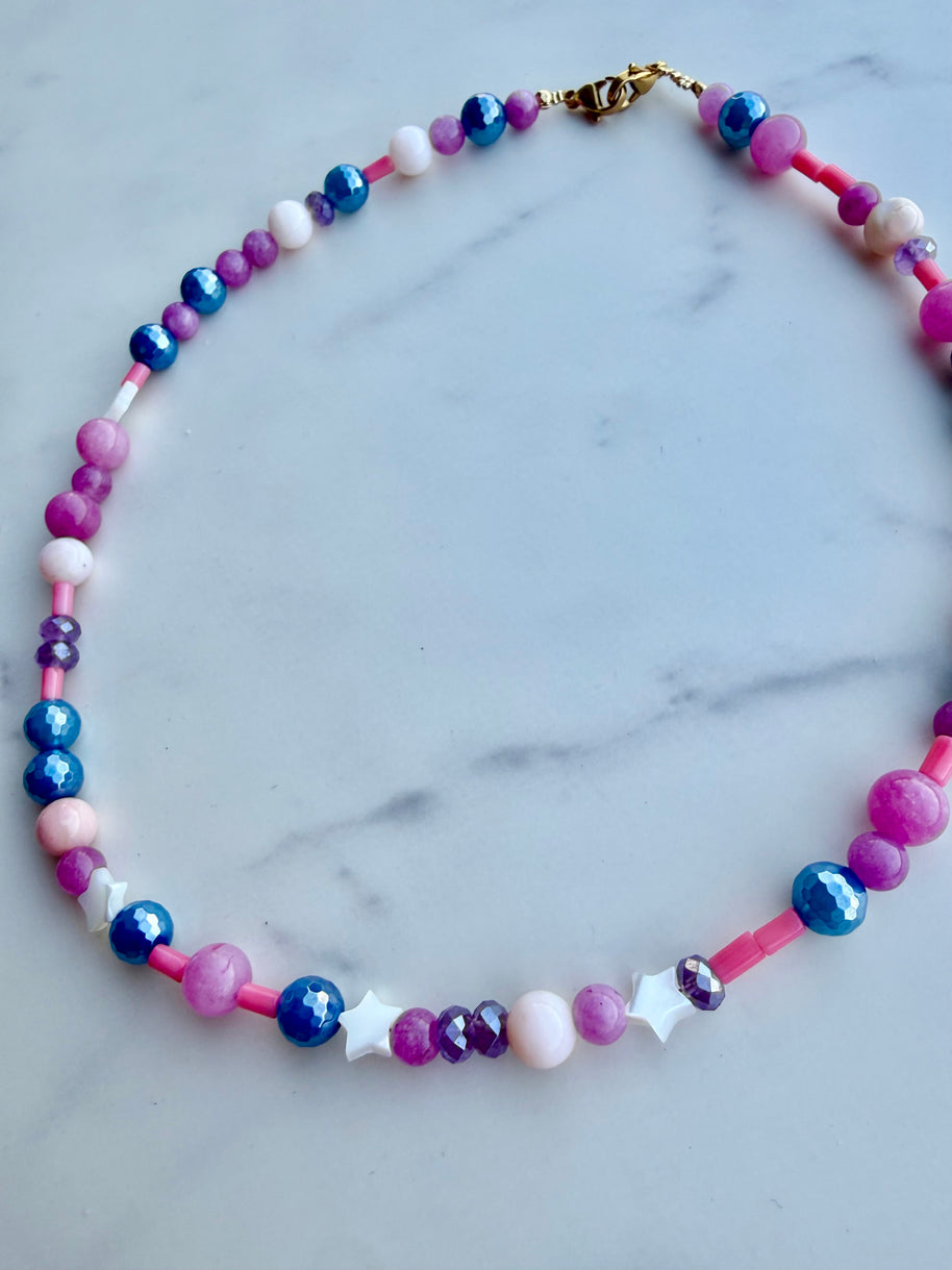 Birthday Girl Beaded Necklace