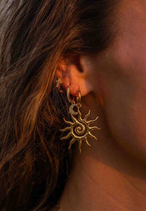 Bare Sol Sun Earrings