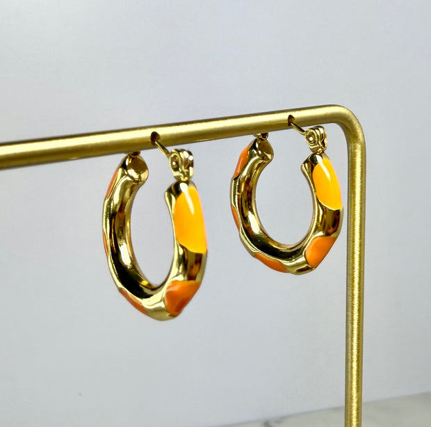 Sunbeam Hoop Earring