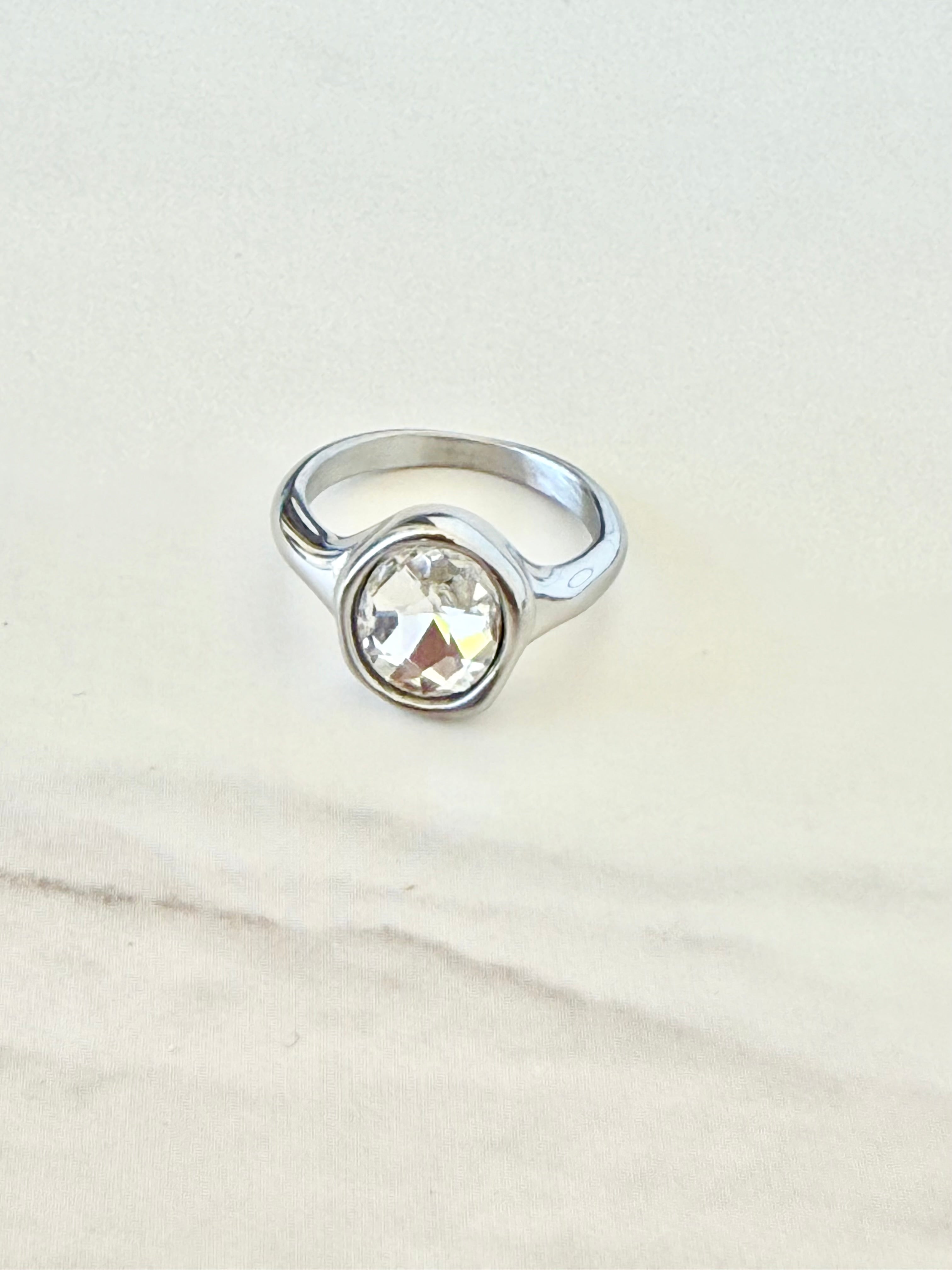 Gem State Ring- Silver