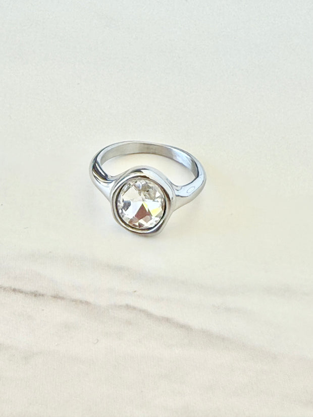 Gem State Ring- Silver