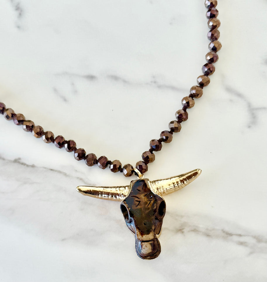 All Cattle, No Hat Necklace