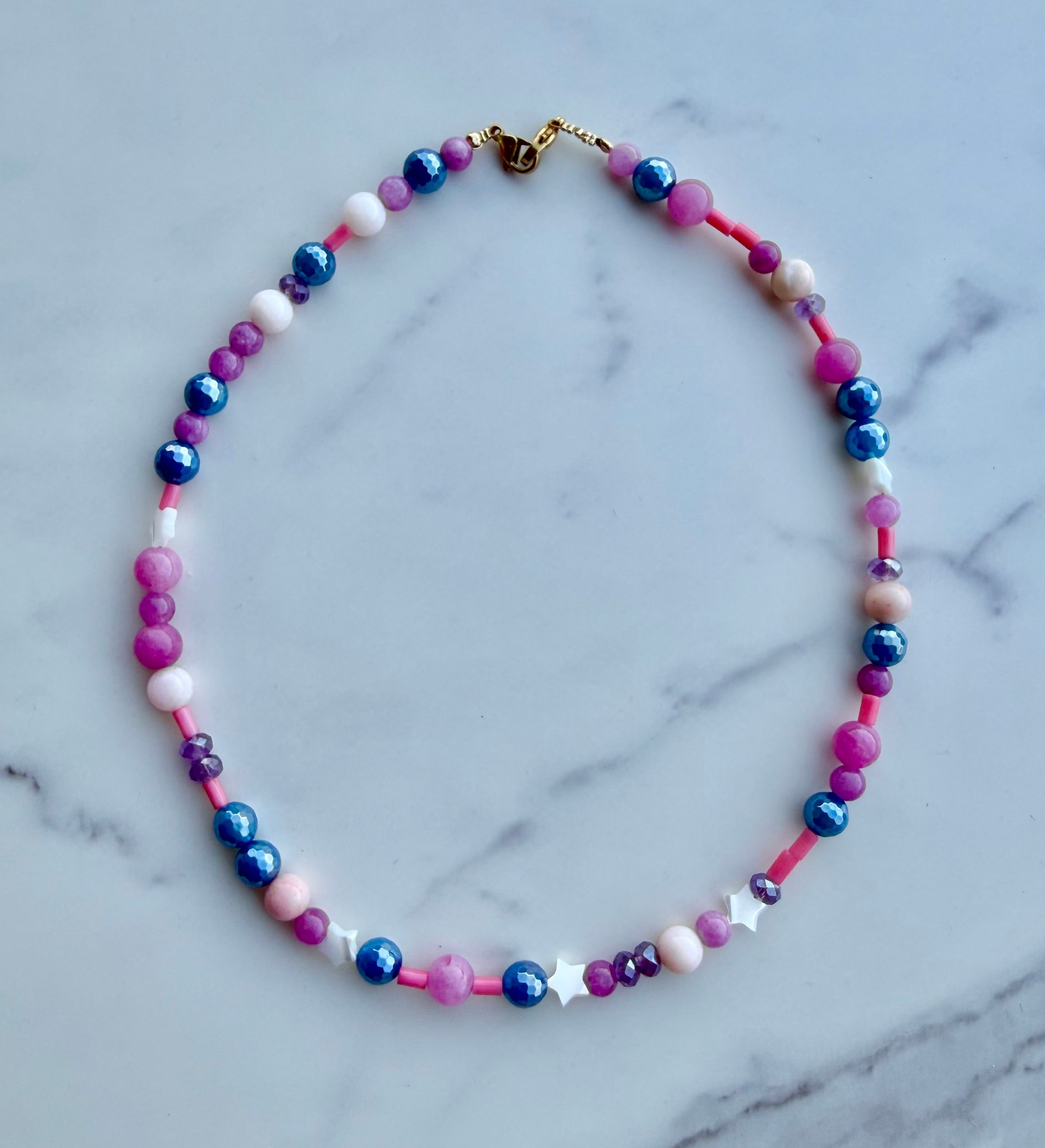 Birthday Girl Beaded Necklace