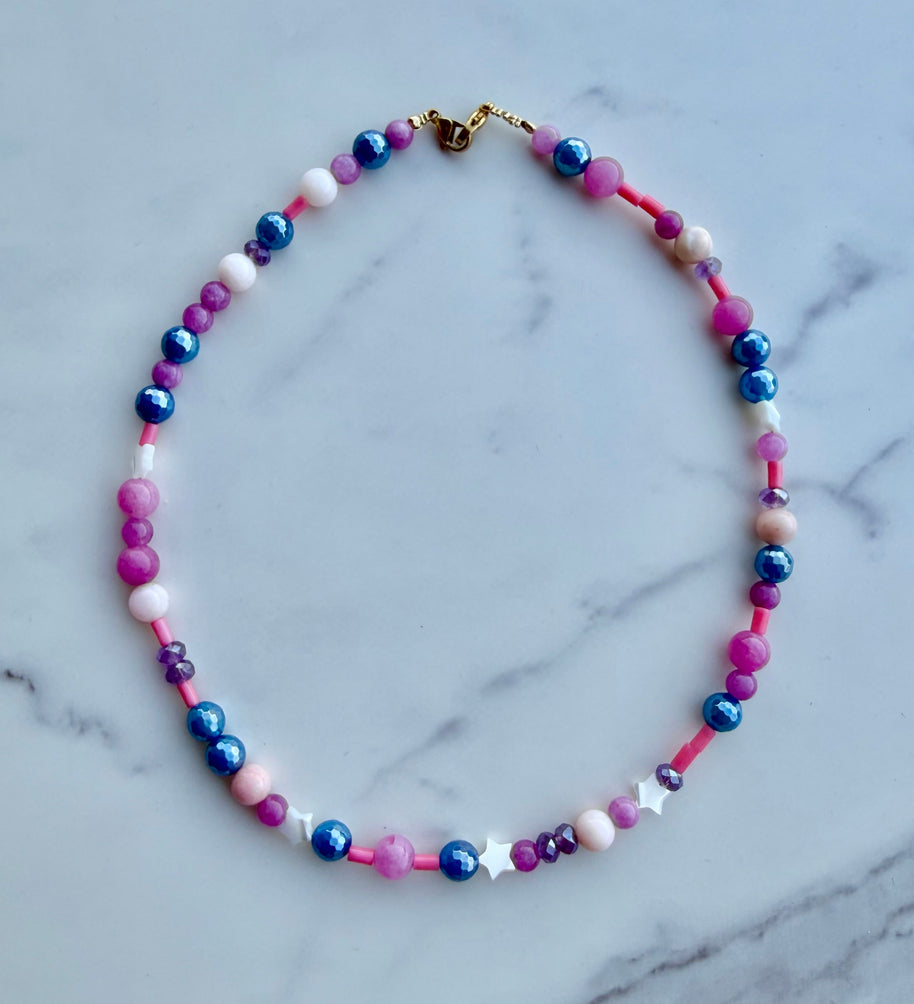 Birthday Girl Beaded Necklace