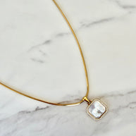 Horse Girl Necklace- Gold